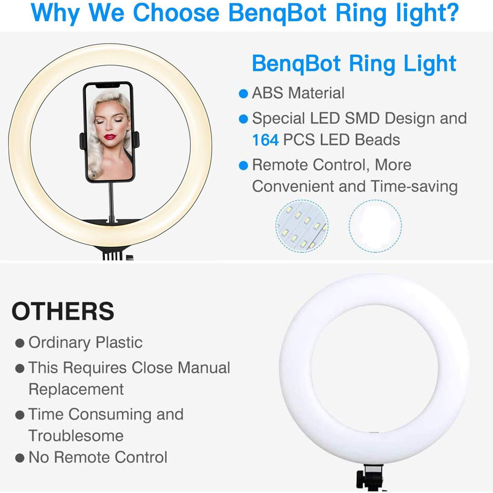 26 33CM luces de vídeo luz reg - Photography Lighting With Umbrella reseña y precio