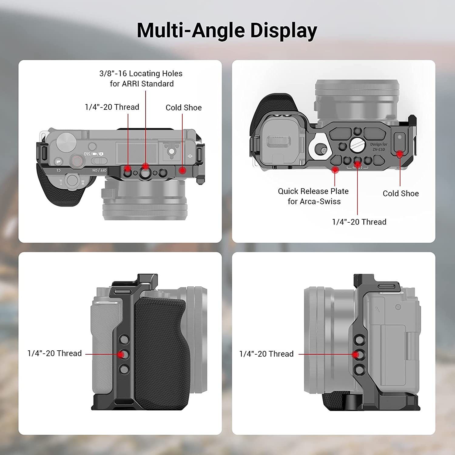 SmallRig-jaula para cámara Son - Sony Camera Zv-E10 reseña y precio