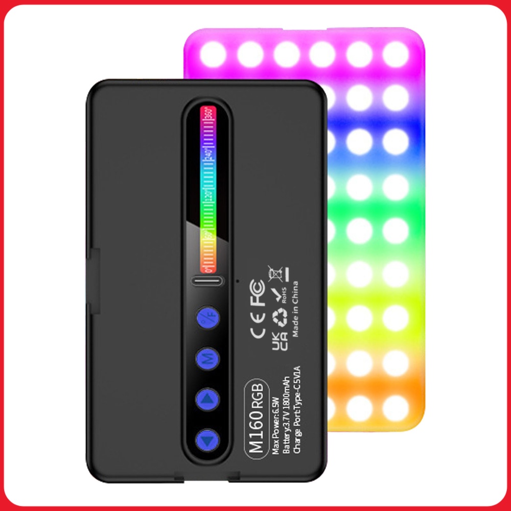 Luz de Video LED RGB de 6.5W,  - Photography Lighting Types reseña y precio