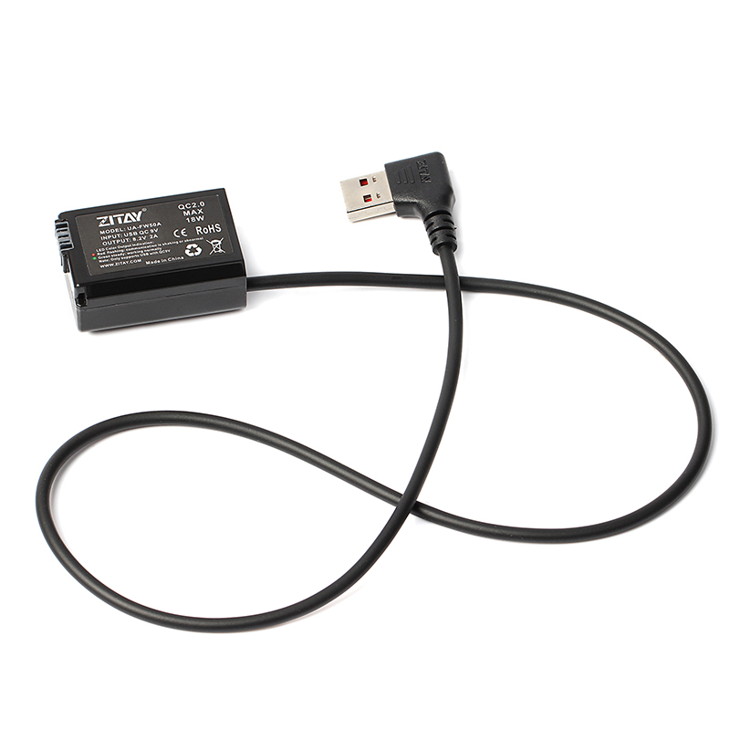 Batería Ficticia ZITAY USB a F - Photography Lighting For Dummies reseña y precio