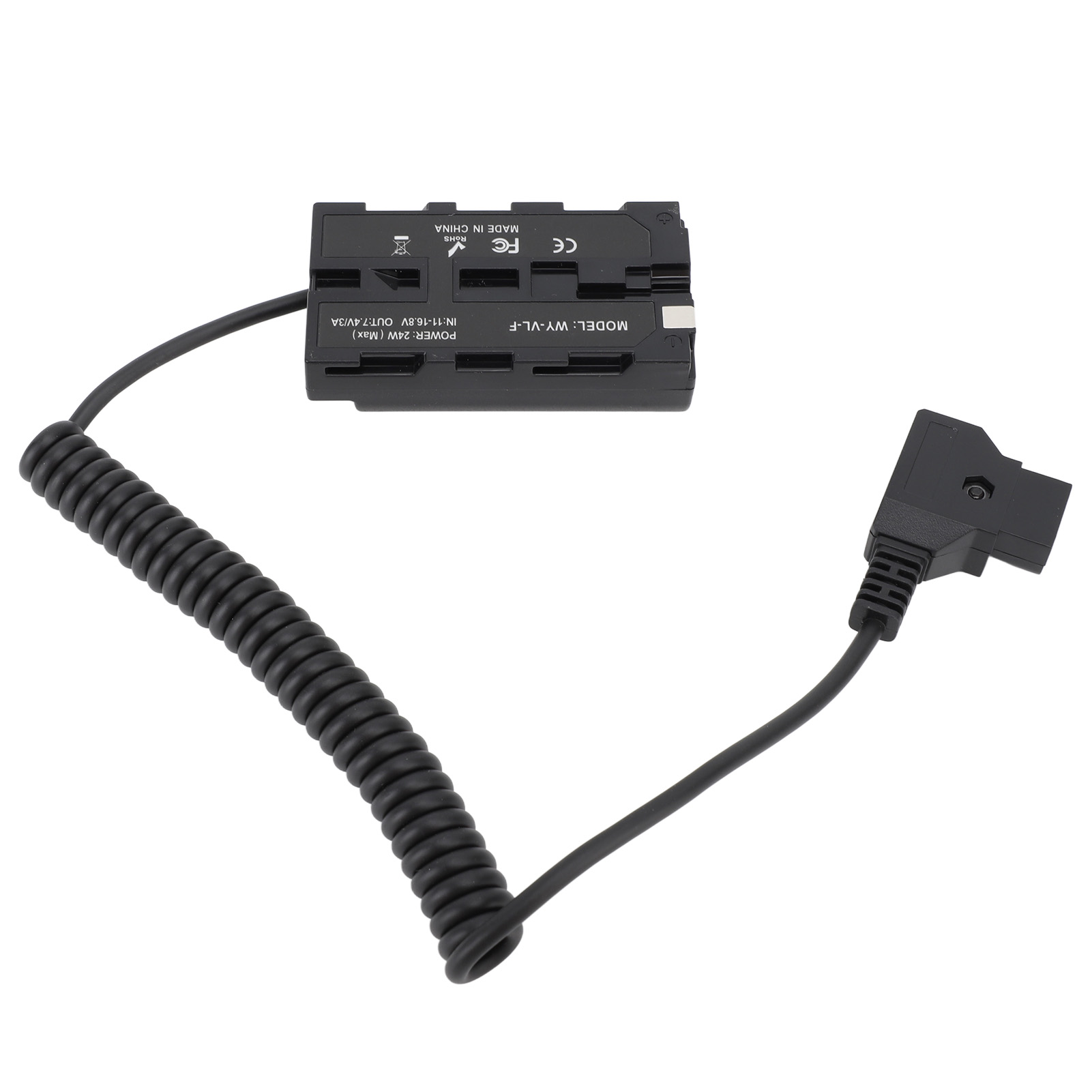 Batería simulada D Tap a NP F5 - Photography Lighting For Dummies reseña y precio