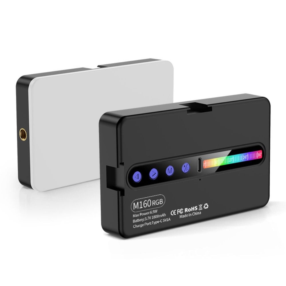 Luz LED RGB para vídeo con int - Photography Lighting Video reseña y precio